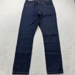 Levi Strauss & Co Premium 501S Skinny Jeans Dark Wash Denim Women's W32 L30